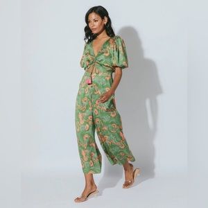 CLEOBELLA SATIN JUMPSUIT